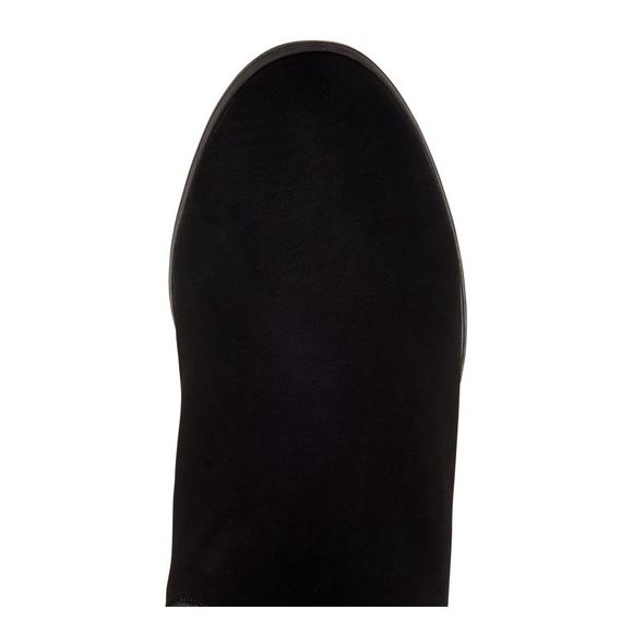 STYLE & COMPANY Womens Black Wide Calf Padded Kelimae Zip-Up Riding Boot 12 M WC - Picture 3 of 4